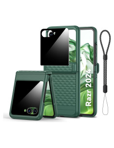 Funda a Prueba de Golpes para Motorola Razr 2024/2025 Verde