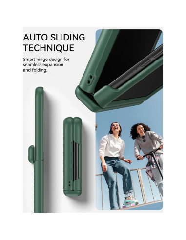 Funda a Prueba de Golpes para Motorola Razr 2024/2025 Verde
