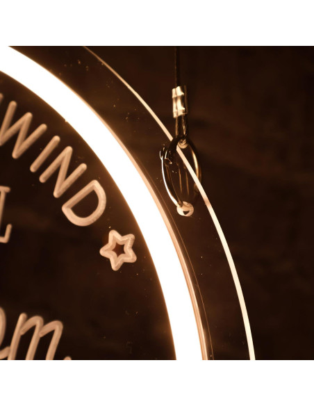 Luz de Neón Guitarra MiMaik 30.48x30.48 cm Regulable USB