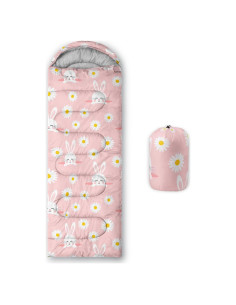 Saco de dormir AILONEN Bunny5 para 1 persona, 3 estaciones, 79x229 cm