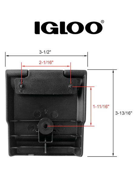 Cierre Mecánico Sobredimensionado Igloo para Enfriadores 150-165 QT