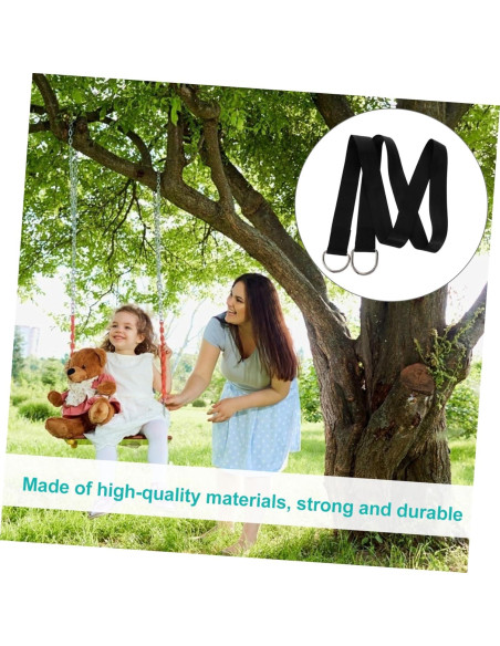 Cintas de Hamaca BESPORTBLE 2 Piezas Alta Resistencia 200 cm