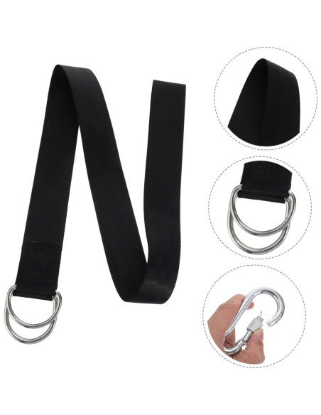 Cintas de Hamaca BESPORTBLE 2 Piezas Alta Resistencia 200 cm