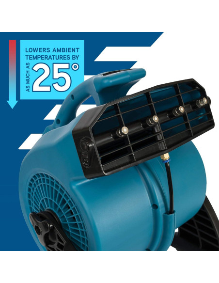 Ventilador de Nebulización XPOWER FM-48, 3 Velocidades, 5.44 kg