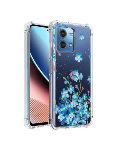 Funda TPU para Motorola Moto G Stylus 4G 2023 Floral Azul