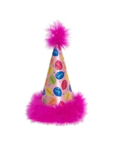 Sombrero de Fiesta para Mascotas Huxley & Kent Rosa Grande
