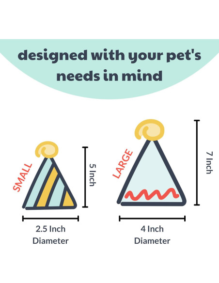 Sombrero de Fiesta para Mascotas Huxley & Kent Rosa Grande