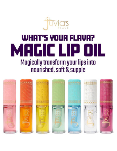 Aceite Labial Mágico Juvia Cereza Negra - Hidratante y Brillante