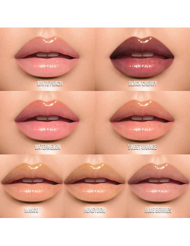 Aceite Labial Mágico Juvia Cereza Negra - Hidratante y Brillante