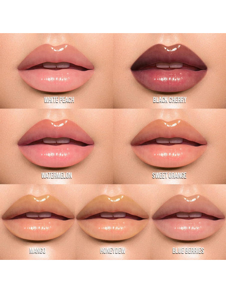 Aceite Labial Mágico Juvia Cereza Negra - Hidratante y Brillante