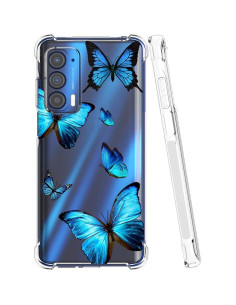 Funda Protectora TPU para Motorola Moto Edge 2021 - Mariposa 2