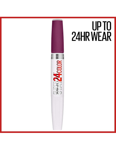 Labial Líquido Maybelline SuperStay 24 Berry Infinito 2.36 ml