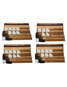 Kit de Plantillas de Router Frawsted Creations - Esquinas Redondeadas y Chaflanes