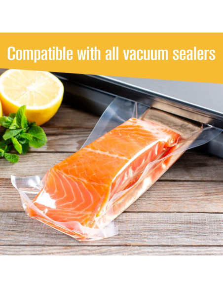 Rollos de Sellado al Vacío Houseables 8x50 cm, 2 Paquete