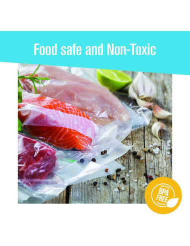 Rollos de Sellado al Vacío Houseables 8x50 cm, 2 Paquete