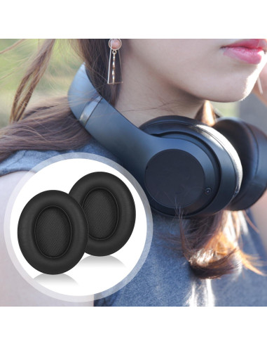 Almohadillas de Reemplazo para Auriculares Beats Studio 2/3 - Negro