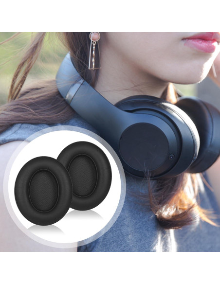Almohadillas de Reemplazo para Auriculares Beats Studio 2/3 - Negro Almohadillas de Reemplazo para Auriculares Beats Studio 2/3 - Negro