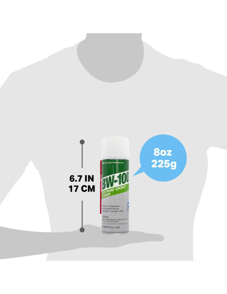 Limpiador de Contactos Electrónicos BW-100 - 225g No Inflamable