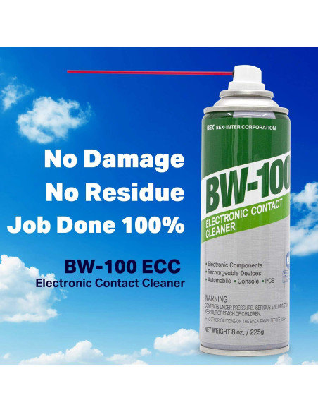 Limpiador de Contactos Electrónicos BW-100 - 225g No Inflamable