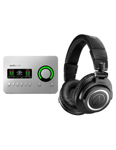 Interfaz de Audio Universal Audio Apollo Solo Heritage + Auriculares ATH-M50xBT2