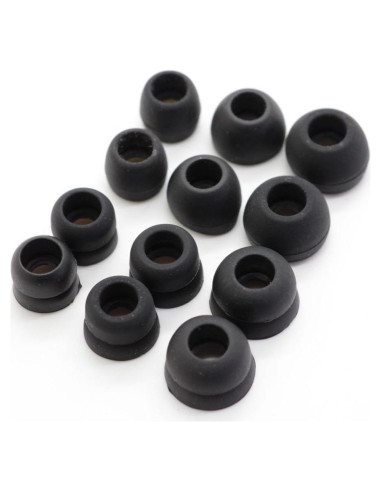 Zotech 12 Puntas de Repuesto para Auriculares Sennheiser