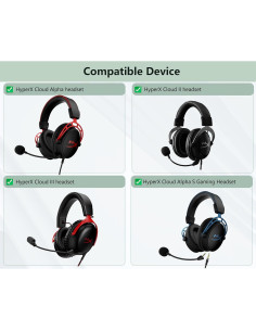 Almohadillas de Repuesto HyperX Cloud Alpha II III S - Transpirables 2