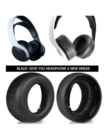 Almohadillas de Repuesto para Auriculares PS5 Sodorous - Negro
