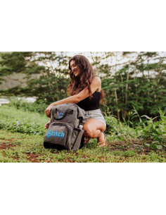 Mochila Térmica Roll-Top Disney Lilo & Stitch 42 latas Gris 2