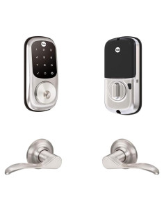 Cerrojo Yale Assure Lock Norwood Pantalla Táctil Níquel Satinado