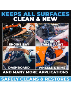 Limpiador Multiusos Flowgenix 473ml para Autos y Muebles 2