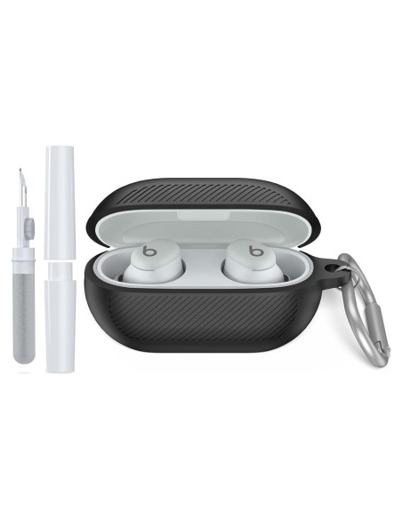 Funda de Silicona WADVCU para Beats Solo Buds - Negro Funda de Silicona WADVCU para Beats Solo Buds - Negro