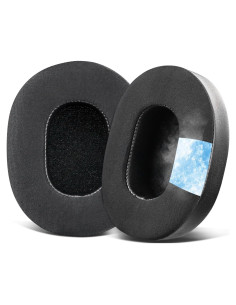 Almohadillas de Gel Refrigerante SOULWIT para Auriculares Skullcandy Hesh 3/ANC/Evo/Crusher Wireless - Negro