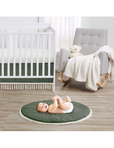 Alfombra de Juego Unisex Sweet Jojo Verde Oscuro 91 cm