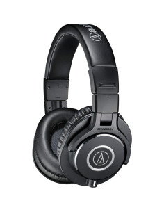 Auriculares de Monitoreo Audio-Technica ATH-M40x + Interfaz USB Focusrite Scarlett Solo 2