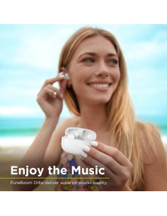 Auriculares Inalámbricos PureGear PureBoom Estéreo In-Ear Blanco 2