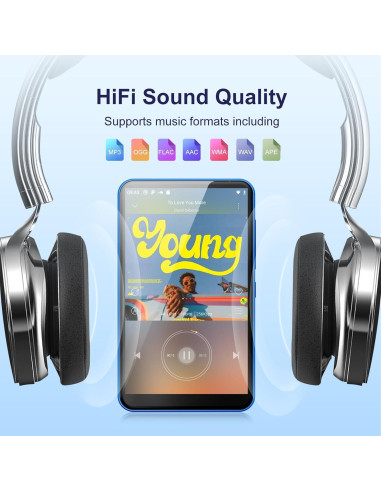 Reproductor MP3 80GB Bluetooth Fanvace M31 Pantalla Táctil