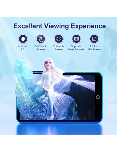 Reproductor MP3 80GB Bluetooth Fanvace M31 Pantalla Táctil