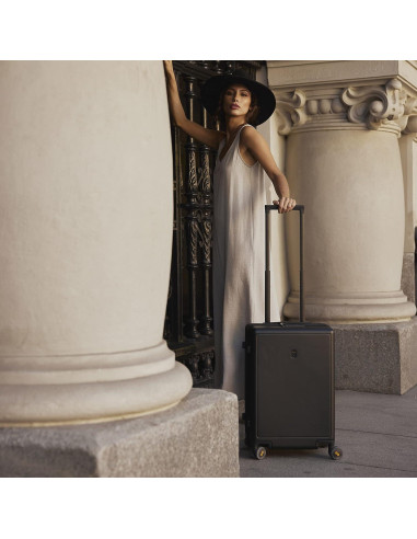 Maleta de Mano LEVEL8 Elegance 20 Pulgadas Negra con Ruedas