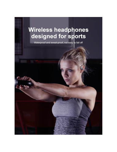 Auriculares Inalámbricos Hulaed Q68 Bluetooth 5.4 53H Negro