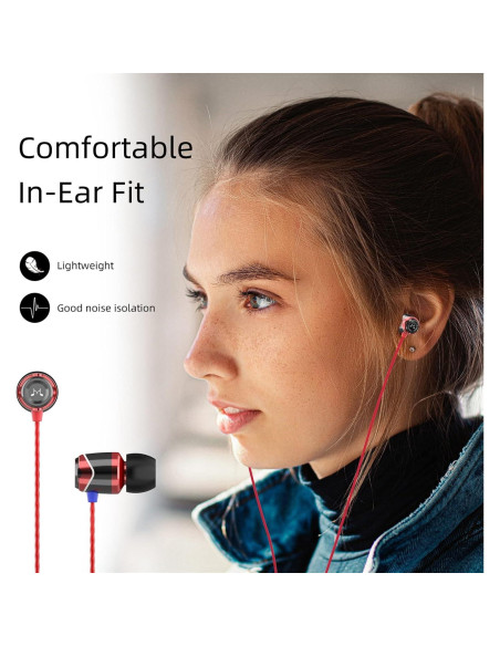 Auriculares Intrauditivos SoundMAGIC E10 HiFi Aislantes de Ruido