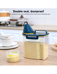 Contenedor de Almacenamiento Hermético Fabater 1.5 kg Verde 2