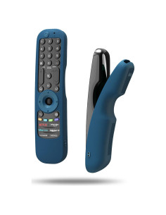 Funda Protectora Silicona Mando LG AN-MR21GA 2021 Azul Marino