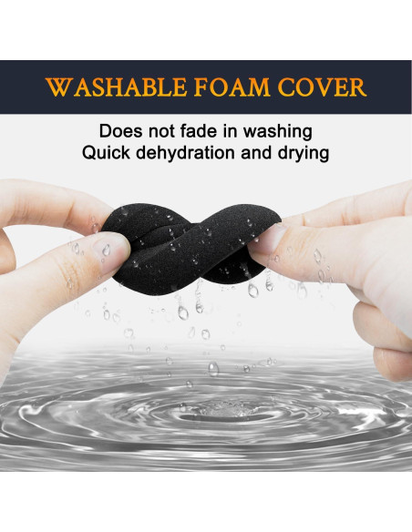 Almohadillas de Repuesto SOULWIT para Auriculares Koss - Negro Almohadillas de Repuesto SOULWIT para Auriculares Koss - Negro