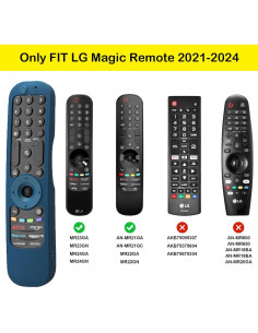 Funda Protectora Silicona Mando LG AN-MR21GA 2021 Azul Marino 2