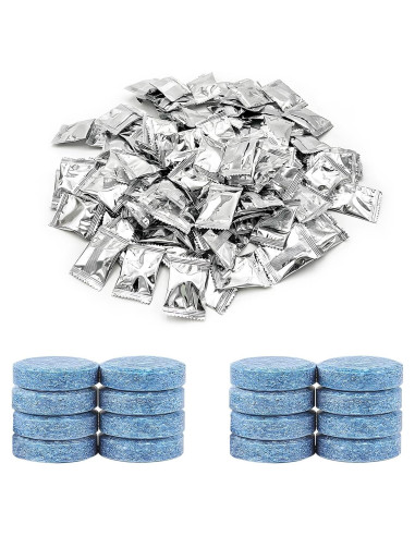 100 Tabletas de Lavado de Parabrisas NYTKL - Multiusos