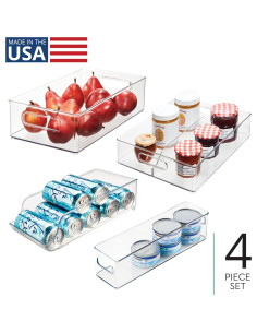 Conjunto de Contenedores de Almacenamiento iDesign 4 Piezas 2