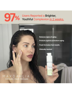 Suero Facial Antienvejecimiento MAXDAHLIA 20% Vitamina C 2