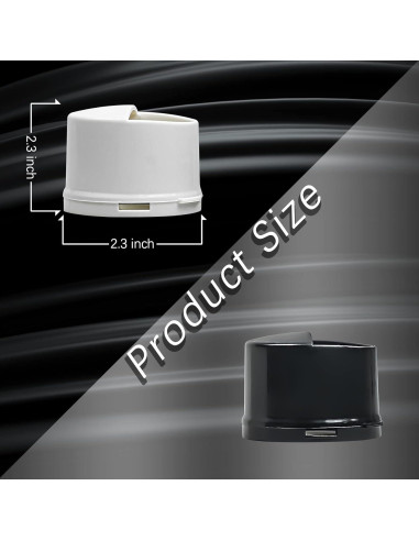 Tapa de Filtro de Agua Aleald para Refrigerador Kenmore - Negro