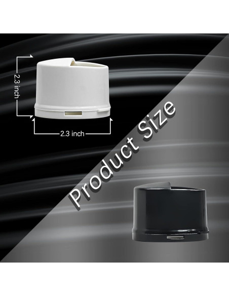 Tapa de Filtro de Agua Aleald para Refrigerador Kenmore - Negro