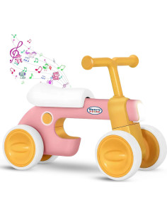 Bicicleta de Equilibrio Rosa Henry & Colin para Bebés 1-3 Años 2